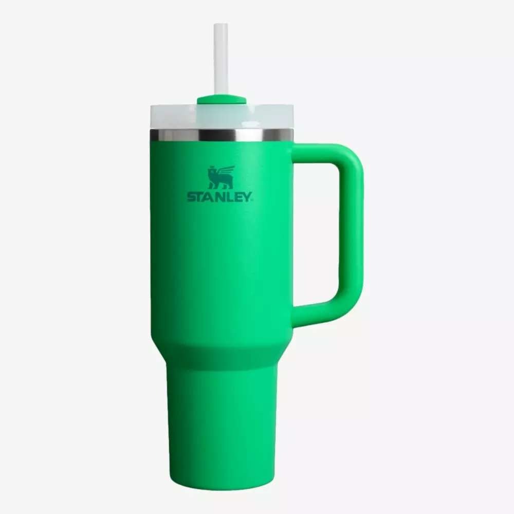 Stanley Meadow Green: The Quencher H2.O Flowstate 40 oz Tumbler
